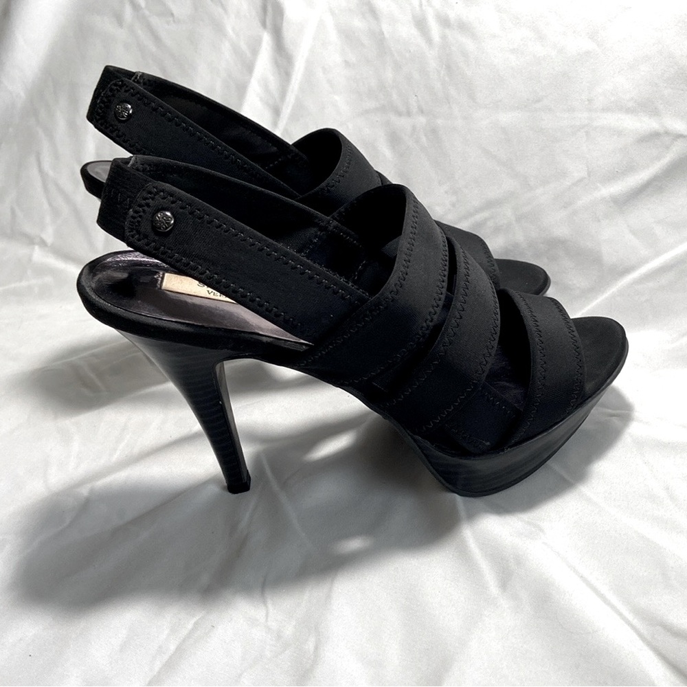 Simply Vera Vera Wang Women's Black Strappy Sandals